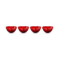 Mini Heart Pinch Bowl, Set of 4