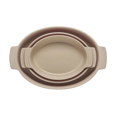 Classic 3-Piece Oval Baking Dish Set
