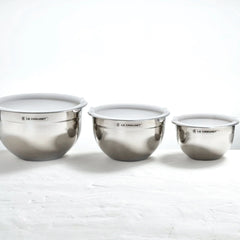 Stainless Steel Mixing Bowls with Lids, Set of 3