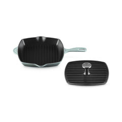 Traditional Square Skillet Grill and Panini Press Set